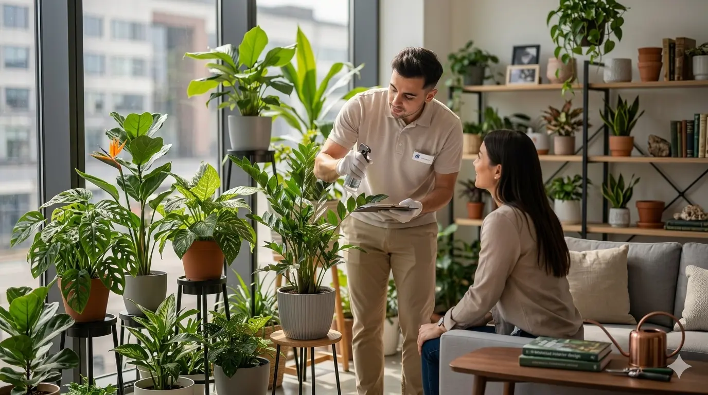 Выезд фитобиолога с консультацией и уходом